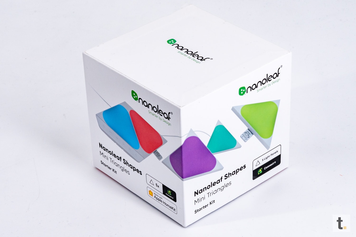 Mini Nanoleaf Dekolicht Kit Starter Shapes Triangles - smartes